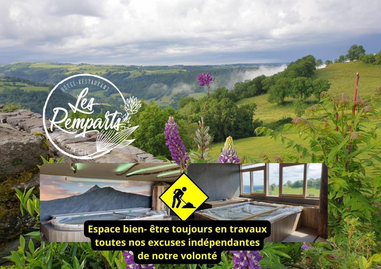 Logis Hotel Restaurant & Spa Les Remparts Salers Eksteriør billede