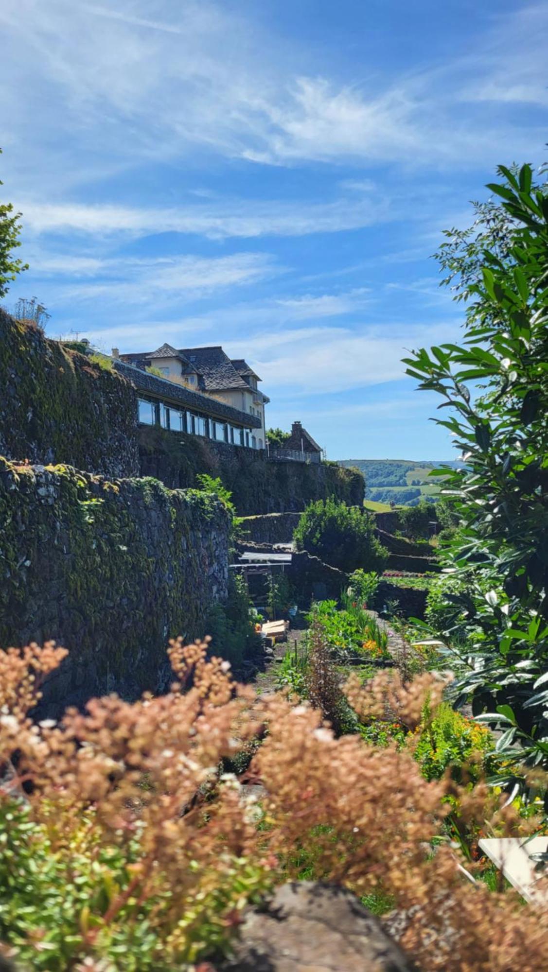 Logis Hotel Restaurant & Spa Les Remparts Salers Eksteriør billede