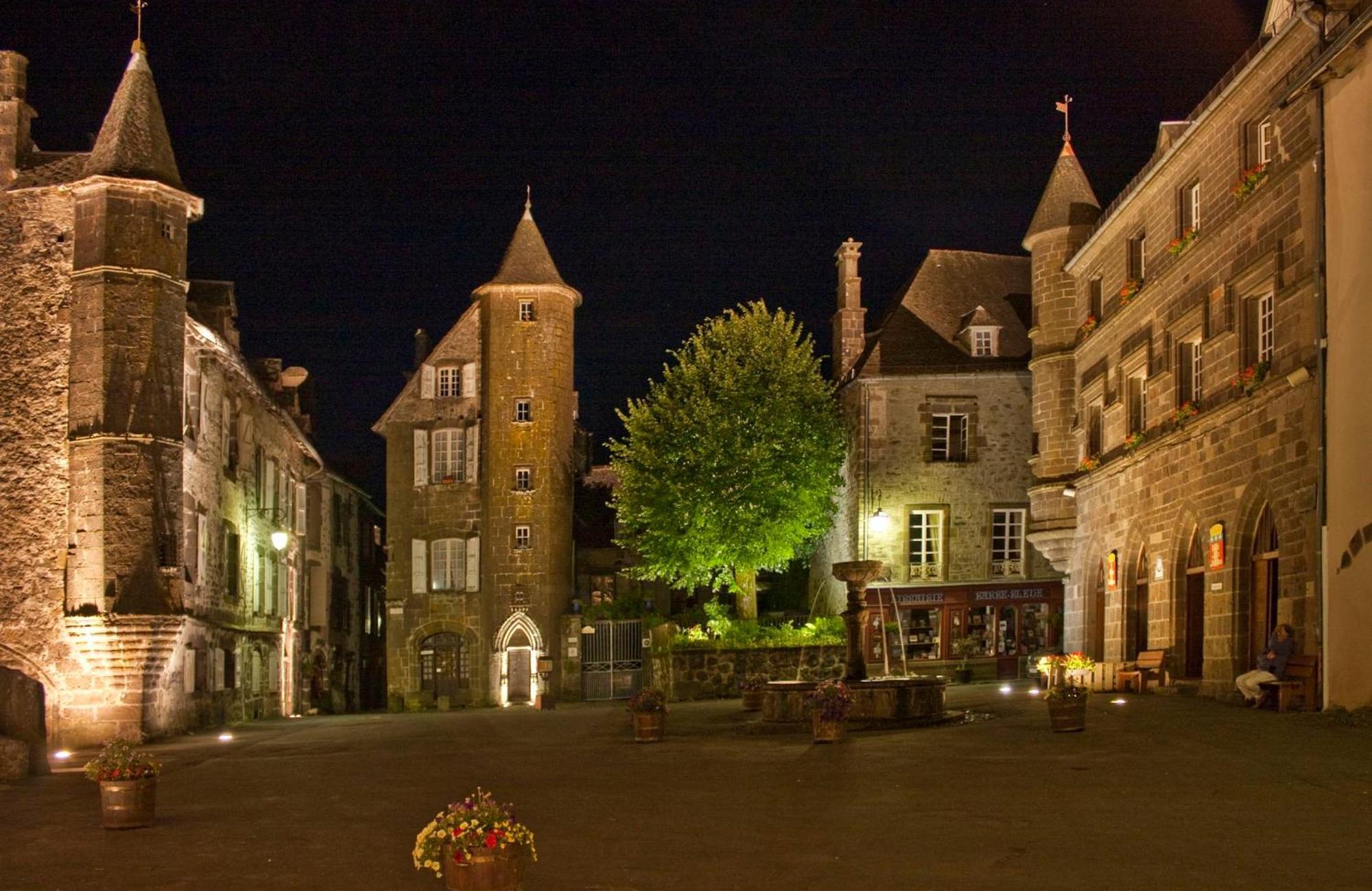 Logis Hotel Restaurant & Spa Les Remparts Salers Eksteriør billede